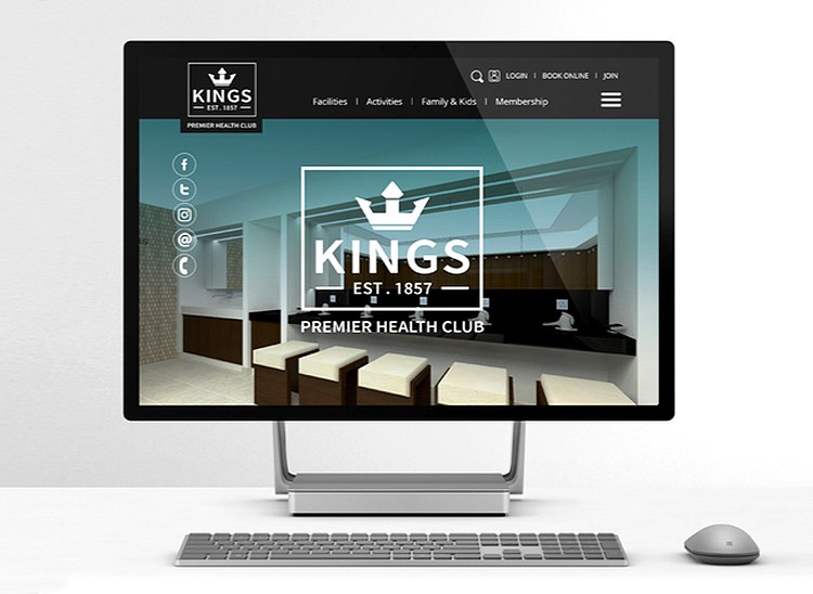 Kings Health Club and Marina websites launch
