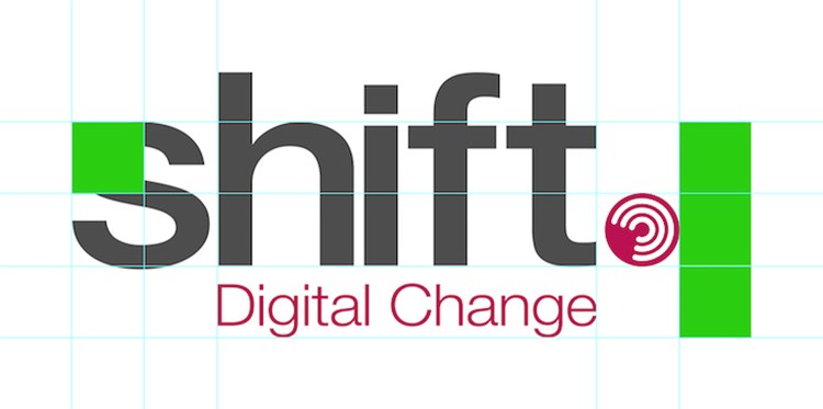 Shift Digital - professional brand design by Paul Brown Submarine