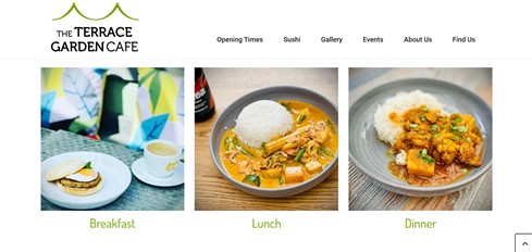 The Terrace |Garden Café has a new website
