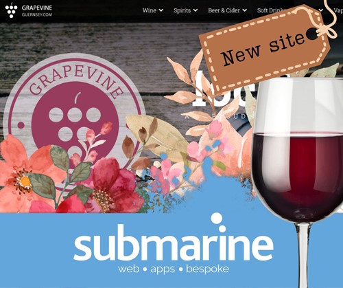 New e-commerce site for Grapevine Guernsey